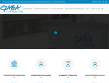 Tablet Screenshot of gabaformacion.com